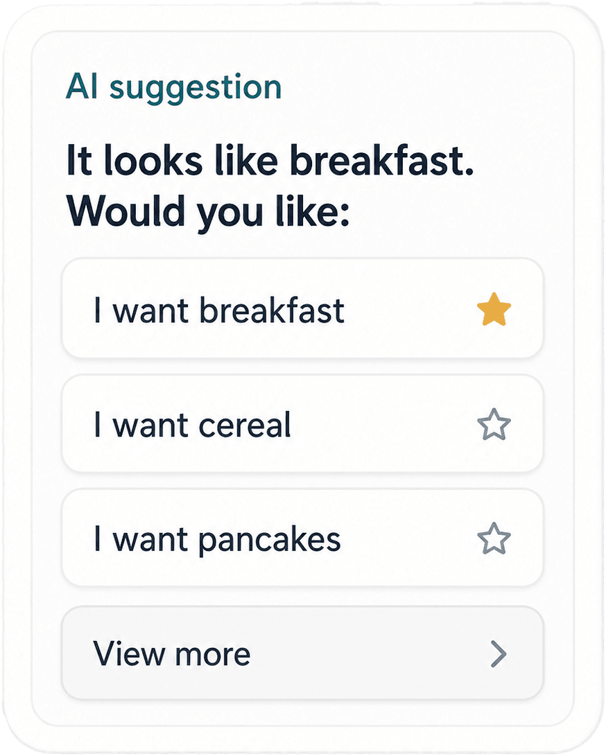 Optional phrase ideas